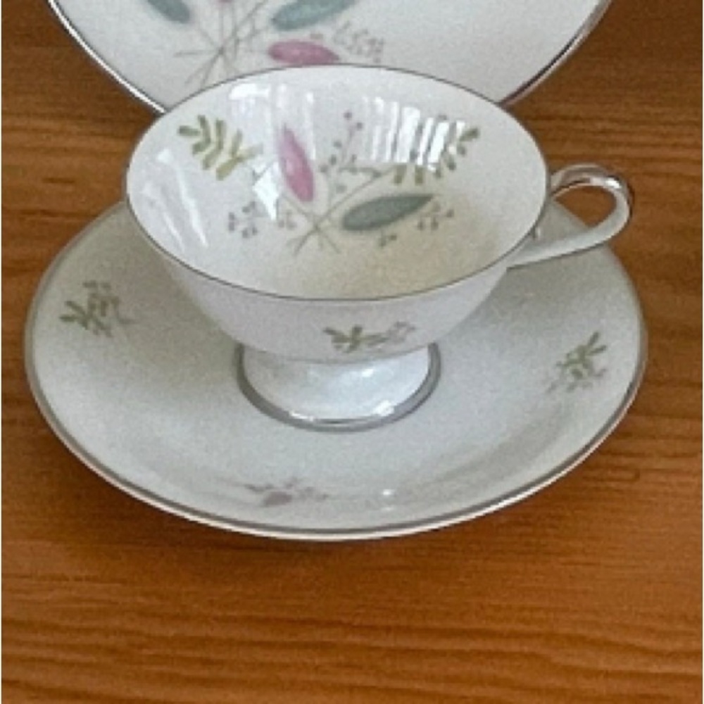 1 vintage Edelstein Bavaria Jeanette China teacup and saucer
(5 avail)